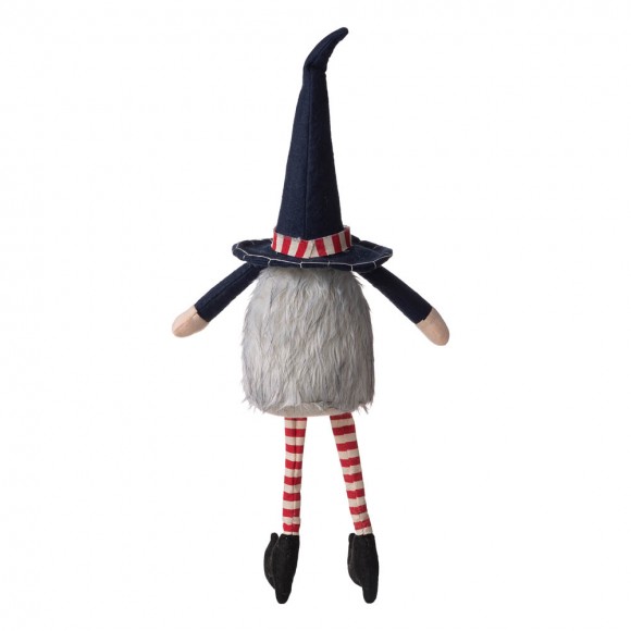 Glitzhome Glitzhome 24"H Fabric Patriotic Gnome Sitter Décor