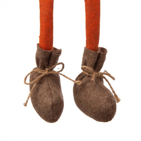 Glitzhome Glitzhome 24"H Fall Fabric Gnome Shelf Sitter Decor