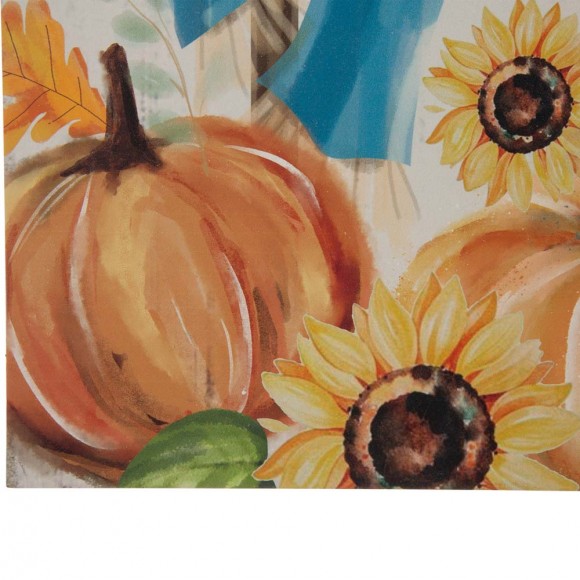 Glitzhome Glitzhome 24"H Fall Wooden Scarecrow Hanging Decor