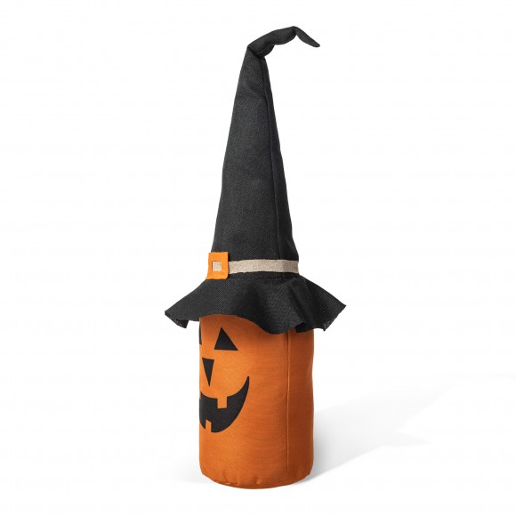 glitzhome Glitzhome 24"H Halloween Linen Jack-O-Lantern Doorstop Porch Decor