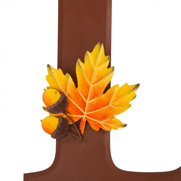 Glitzhome Glitzhome 24"H Metal "FALL" Yard Stake Or Wall Décor Or Standing Decor (Three Functions)