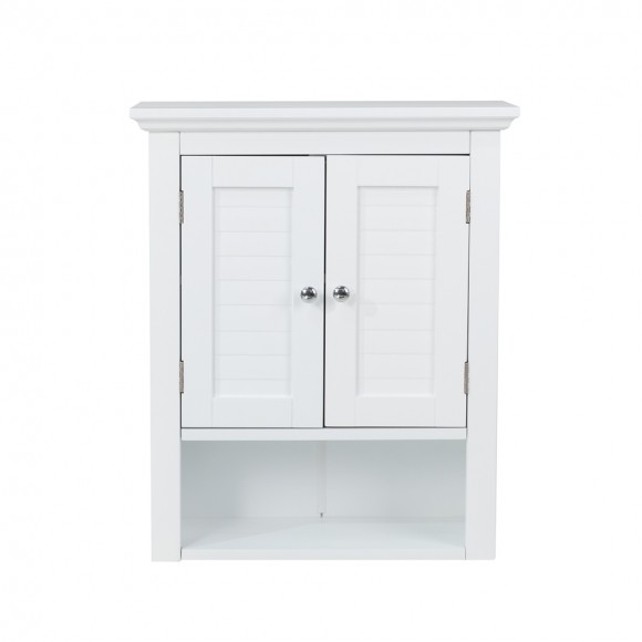 glitzhome Glitzhome 24"H Wooden Bathroom Wall Mounted Storage Cabinet