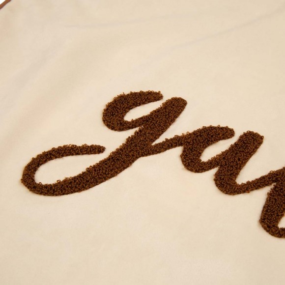 Glitzhome Glitzhome 24"L*24"W Velvet Pillow Cover With “gather” Word