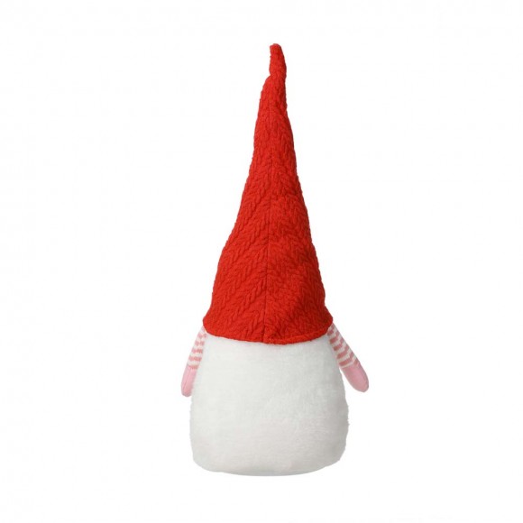 Glitzhome Glitzhome 25.5"H Fabric Valentine's Gnome Standing Decor