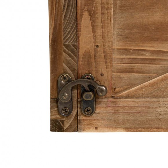 Glitzhome Glitzhome 26"L Natural Wooden Christmas Tree Collar