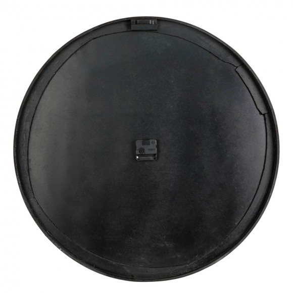 Glitzhome Glitzhome 27.56"D Oversized Farmhouse Wooden & Galvanized Round Wall Clock