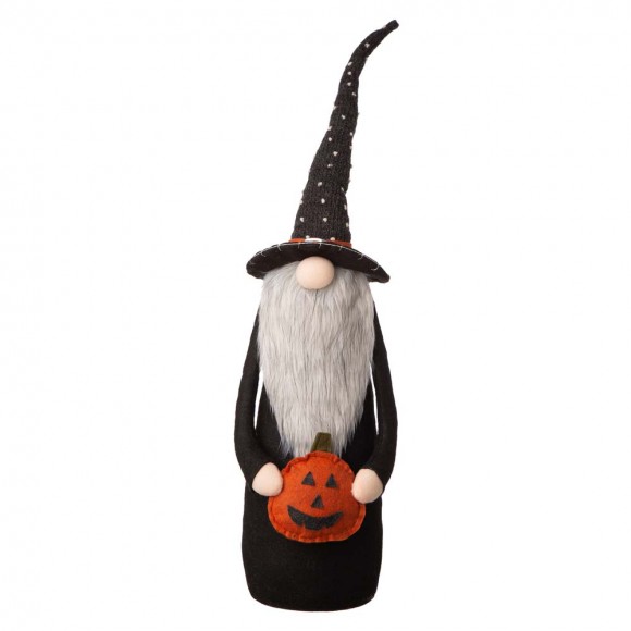 glitzhome Glitzhome 28"H Halloween Fabric Gnome Standing Decor