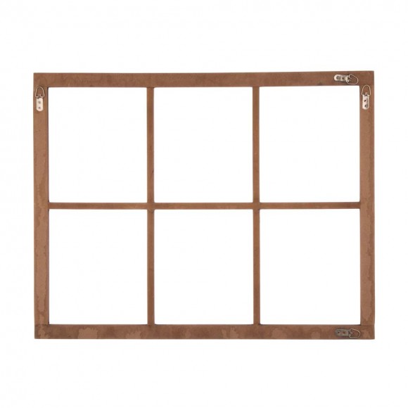 Glitzhome Glitzhome 28"H Wooden Window Frame With Wooden "HOME SWEET HOME" Word Sign Wall Décor