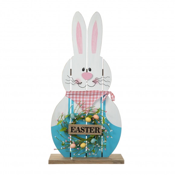 Glitzhome Glitzhome 30"H Easter Wooden Bunny Porch Decor