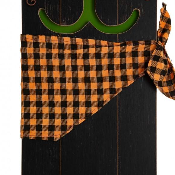 Glitzhome Glitzhome 30"H Lighted Wooden Black Cat Porch Decor