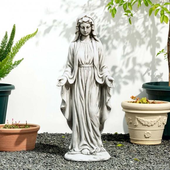 Glitzhome Glitzhome 30"H MGO Blessed Mother Mary Garden Statue