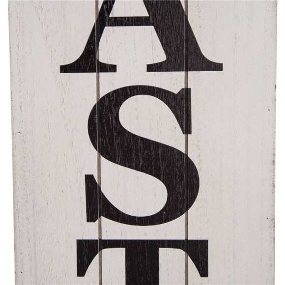 Glitzhome Glitzhome 31.5"H Wooden Easter Word Sign Wall Decor