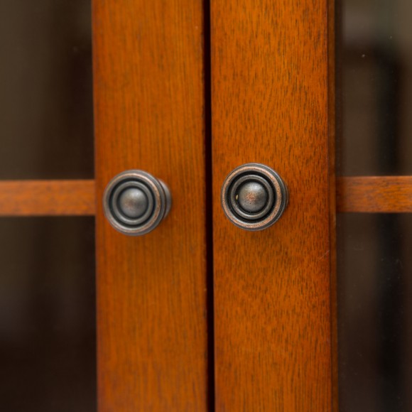 Glitzhome Glitzhome 32"H Wooden Shelved Floor Storage Cabinet With 1 Drawer And Double Doors