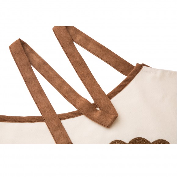 Glitzhome Glitzhome 32"L Cotton Embroidered Turkey Apron