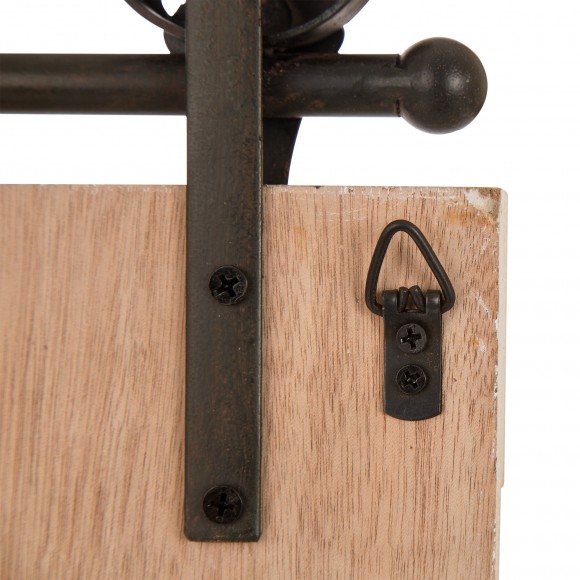 Glitzhome Glitzhome 35.25"H Farmhouse Wooden Barn Door Wall Decor