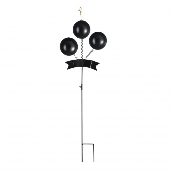 Glitzhome Glitzhome 35.25"H Halloween Metal WELCOME Spring Eyeballs Yard Stake( KD Two Function)