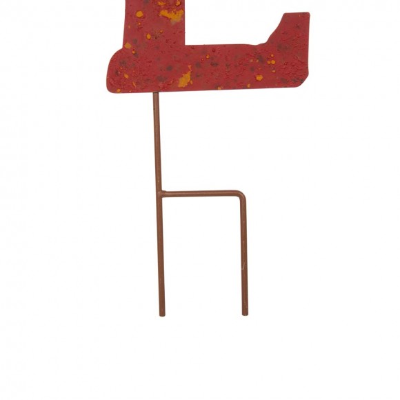 Glitzhome Glitzhome 36.02"H Rusty Metal "NOEL" Yard Stake Or Wall Décor