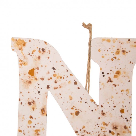Glitzhome Glitzhome 36.02"H Rusty Metal "NOEL" Yard Stake Or Wall Décor