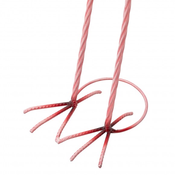 Glitzhome Glitzhome 36.25"H Metal Standing Flamingo Garden Statue With Stakes (KD)