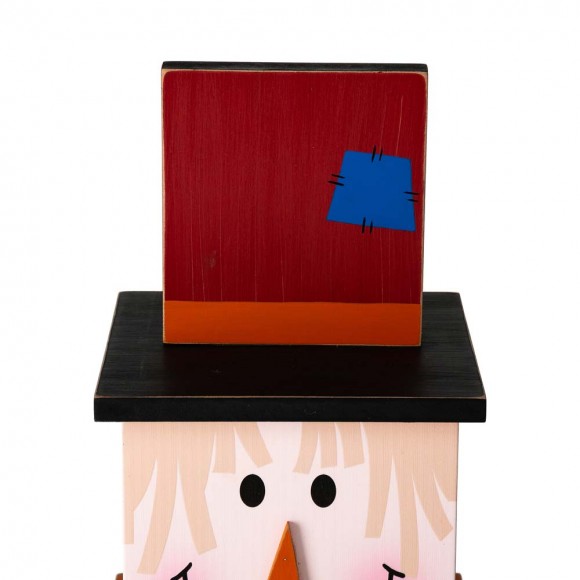 Glitzhome Glitzhome 36"H Double Sided Stacked Wooden Box Porch Decor For Halloween And Fall