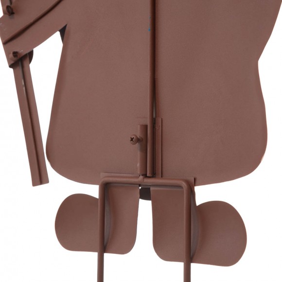 Glitzhome Glitzhome 36"H Metal Gnome Yard Stakes Or Wall Decor Set Of 3