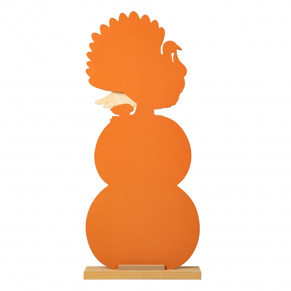 Glitzhome Glitzhome 36"H Thanksgiving Wooden Stacked Pumpkin & Turkey Porch Décor