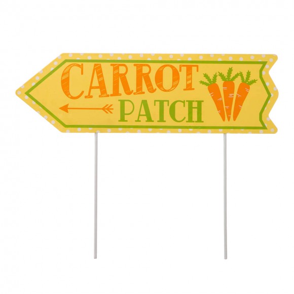 Glitzhome Glitzhome 38"H Easter Metal Yard Stake Or Wall Décor Set Of 3