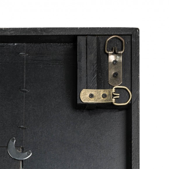 Glitzhome Glitzhome 39.70"H Farmhouse Rectangle Wooden Frame Wall Mirror