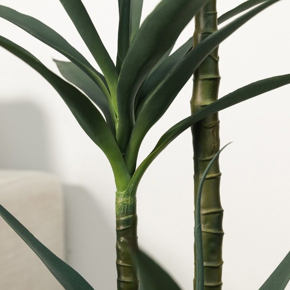 Glitzhome Glitzhome 4.25ft. Faux Tequila Plants In Pot