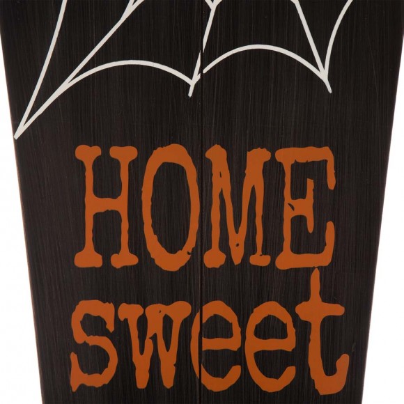 Glitzhome Glitzhome 42"H Halloween Wooden Coffin Porch Leaning Decor