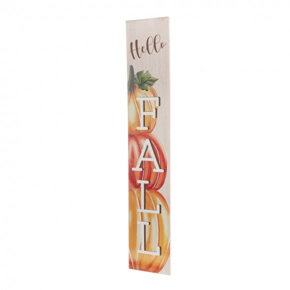 Glitzhome Glitzhome 42"H "Hello FALL" Wooden Porch Sign Decor