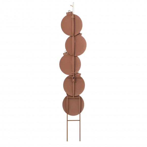 Glitzhome Glitzhome 42"H Metal NOEL Ornament Yard Stake Or Wall Decor (Two Function)