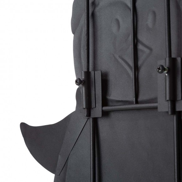 Glitzhome Glitzhome 42"H Set Of 3 Metal "JOY" Penguin Yard Stake Or Wall Décor (2 Functions)