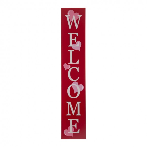 glitzhome Glitzhome 42"H Valentine's Wooden Large Porch Sign / Décor