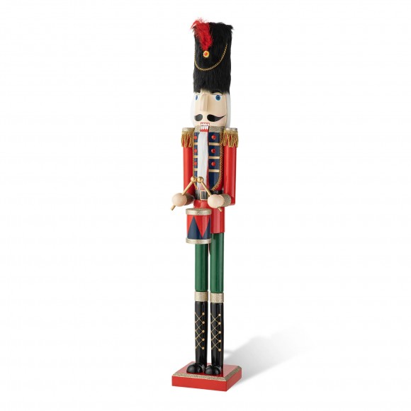 glitzhome Glitzhome 42"H Wooden Christmas Soldier Nutcracker