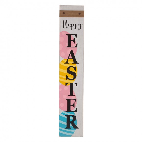Glitzhome Glitzhome 42"H Wooden "HAPPY EASTER" Porch Sign