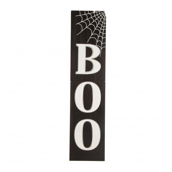 glitzhome Glitzhome 47.83"H Wooden BOO Porch Sign (KD)
