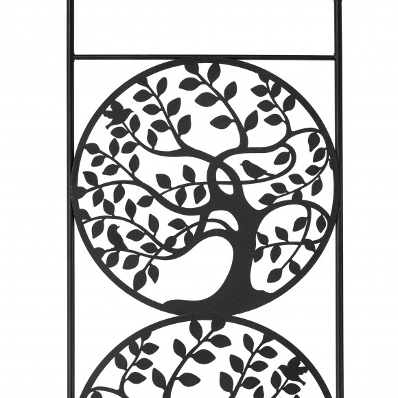 Glitzhome Glitzhome 48"H Metal Tree Of Life Garden Trellis Garden Stakes (KD)