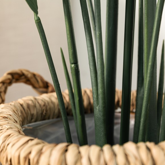 Glitzhome Glitzhome 5.25ft. Faux Bird Of Paradise Simulates Plants In Pot