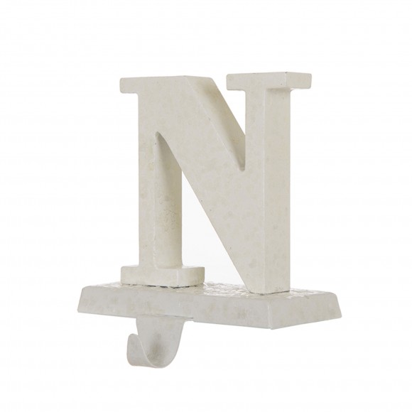 Glitzhome Glitzhome 5.91“H "NOEL" Stocking Holder Set