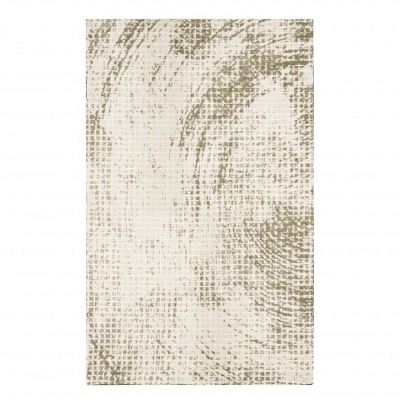 glitzhome Glitzhome 5" x 8" Abstract Blue/ Ivory/ Tan Area Rugs