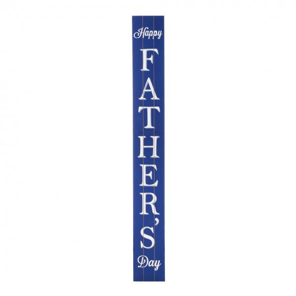 glitzhome Glitzhome 60"H Father's Day Wooden Porch Sign
