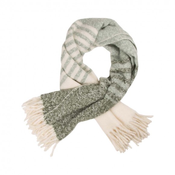 Glitzhome Glitzhome 60"L*50"W Woven Acrylic Striped Jacquard Throw 780g