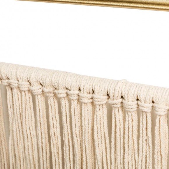 Glitzhome Glitzhome 67.75"H Regency Modern/Boho Mirror With Tassels Hanging Decor