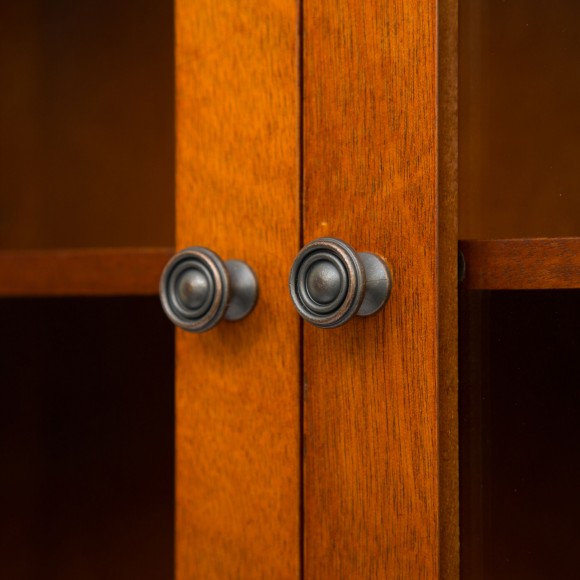 Glitzhome Glitzhome 68.25"H Wooden Bathroom Free Standing Storage Cabinet Spacesaver