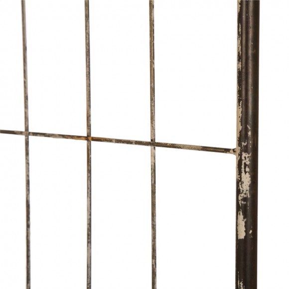 Glitzhome Glitzhome 68"H Rustic Metal Shelf Or Planter Rack With 3 Sturdy Tiers