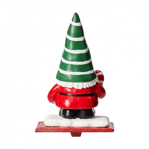 Glitzhome Glitzhome 7.5"H Resin Gnomes Stocking Holders Set Of 3