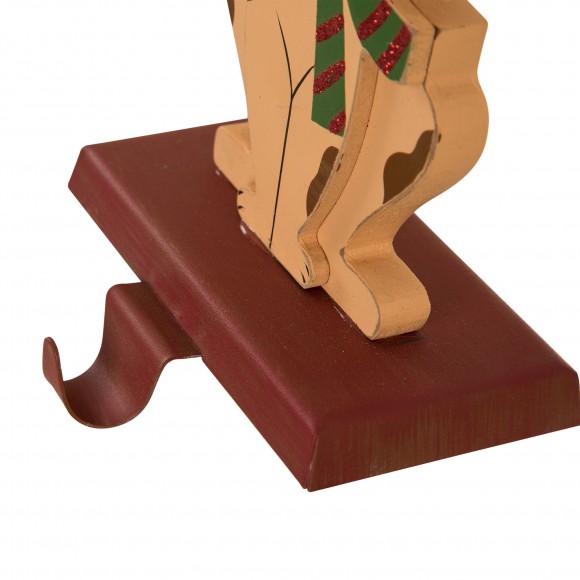 Glitzhome Glitzhome 7.50"H Wooden/Metal Dog Stocking Holder