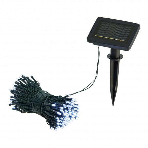 glitzhome Glitzhome 72 ft. Solar String Light with 200 LED Lights (KD)