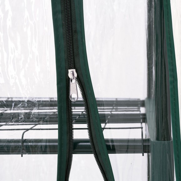 Glitzhome Glitzhome 74.75''H 5 Layers Mini PVC Greenhouse